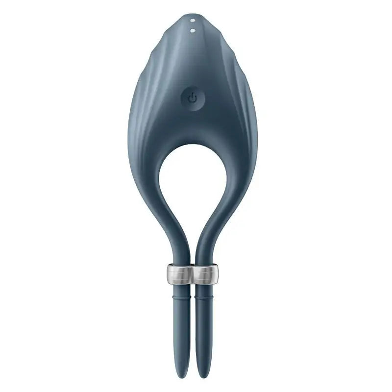 Satisfyer Ring Duelist -vibro-rengas – harmaa