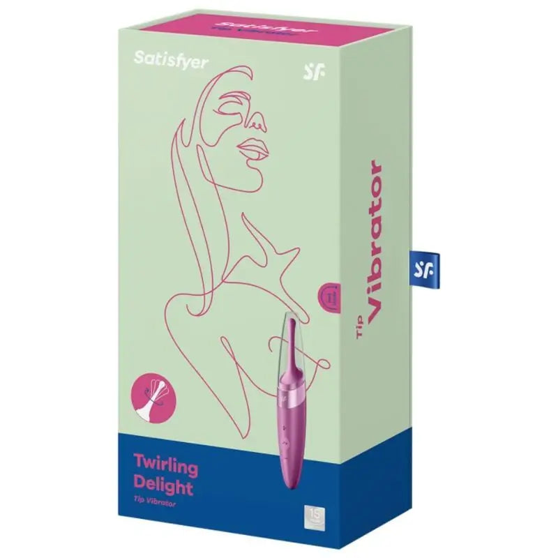 Satisfyer Ring Twirling Delight - klitorisstimulaattori – violetti