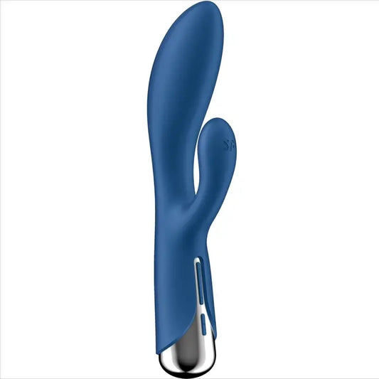 Satisfyer Spinning Rabbit 1 – klitoriksen ja G-pisteen stimulaatio, sininen 