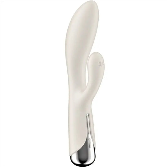 Satisfyer Spinning Rabbit 1 – klitoriksen ja G-pisteen stimulaatio, beige 