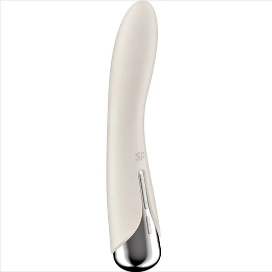 Satisfyer Spinning Vibe 1 pyörivä G-pistevibraattori, beige 