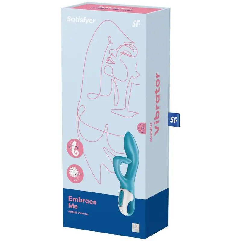 Satisfyer-vibraattori  Embrace Me G-pistevibraattori – turkoosi