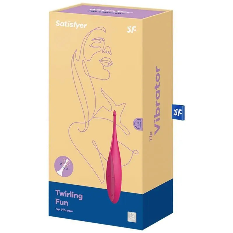 Satisfyer-vibraattori  Twirling Fun klitorisstimulaattori – vaaleanpunainen
