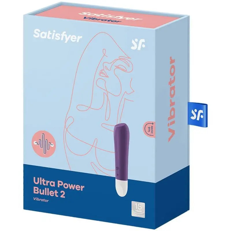 Satisfyer Ultra Power Bullet 2 -vibraattori, violetti