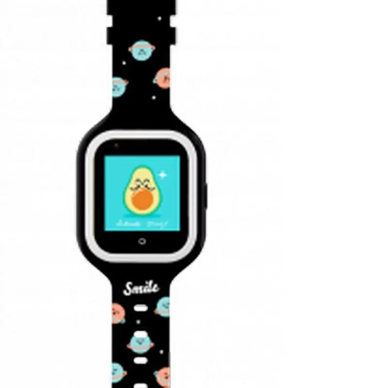 Save Family Iconic Plus -kello, GPS ja 4G, Mr. Wonderful -erikoismalli, musta