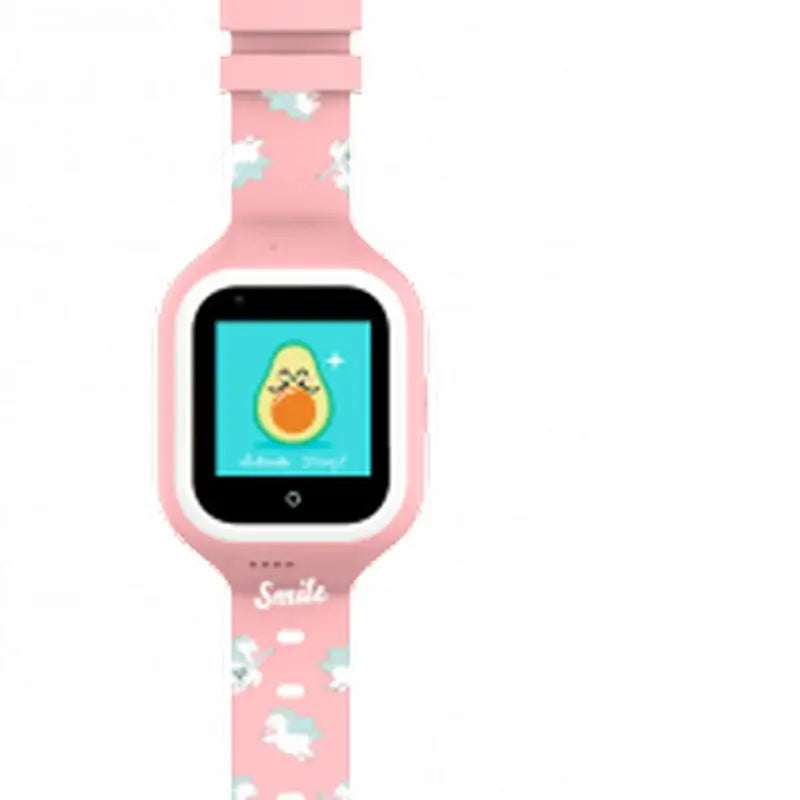 Save Family Iconic Plus -kello, GPS ja 4G, Mr. Wonderful -erikoismalli, vaaleanpunainen