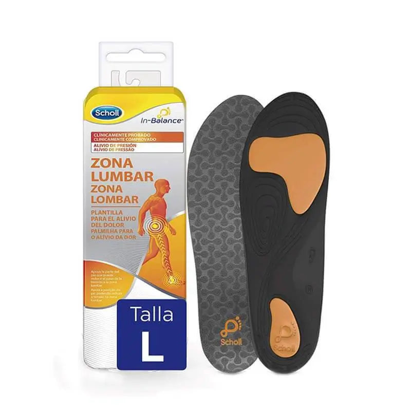 Scholl In-Balance Insoles Lower Back Size L