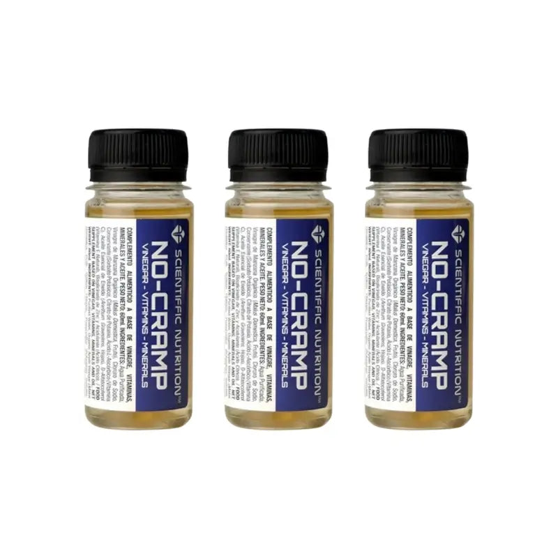 Scientiffic Nutrition Endurance No-Cramp -pakkaus, 3 x 1 ampulli, 60 ml