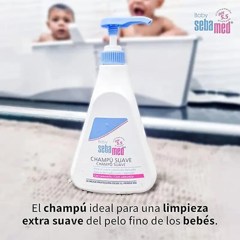 SEBAMED Pehmeä vauvan shampoo 500 ml
