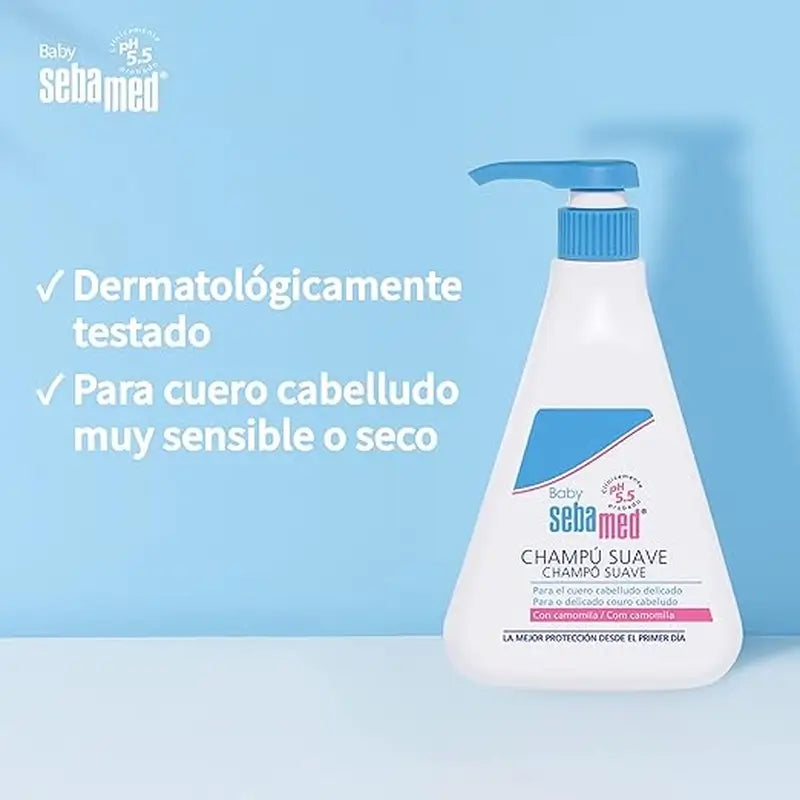 SEBAMED Pehmeä vauvan shampoo 500 ml