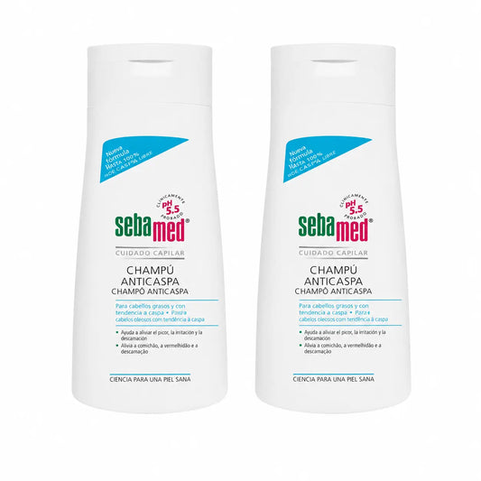 Sebamed hilseä torjuva shampoo 400 ml, 2 kpl:n pakkaus