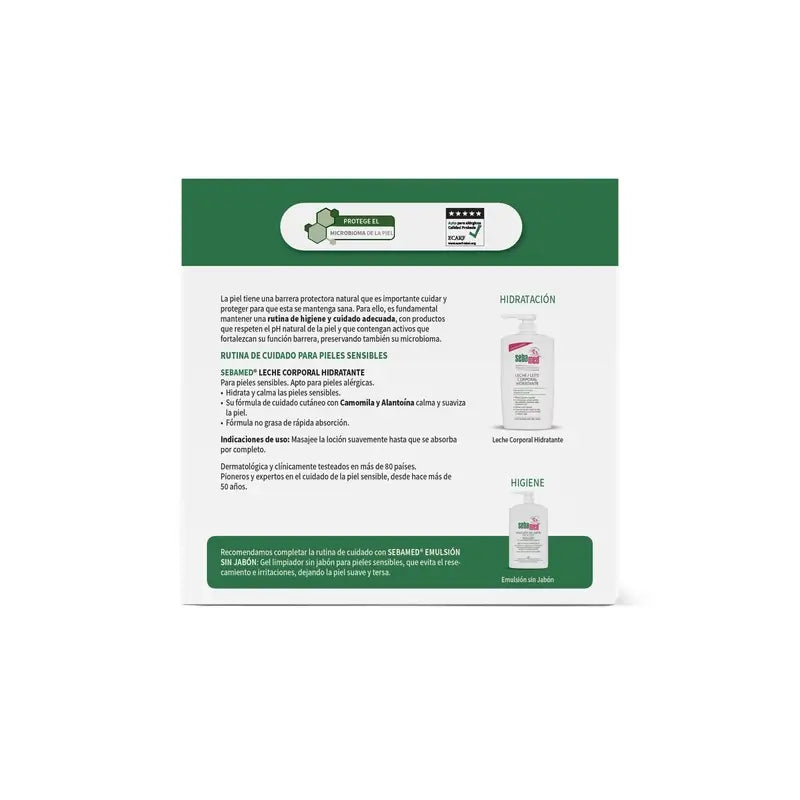 Sebamed Pack vartalovoide, 750 ml, toinen kappale 60 %:n alennuksella