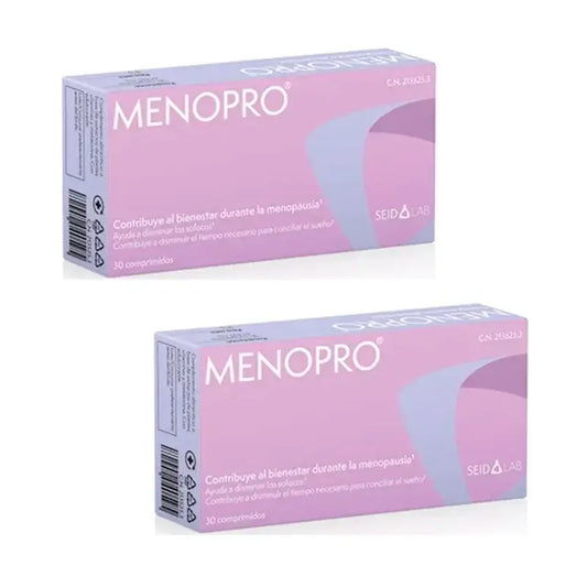 Seid Menopro -pakkaus, 2 x 30 tablettia