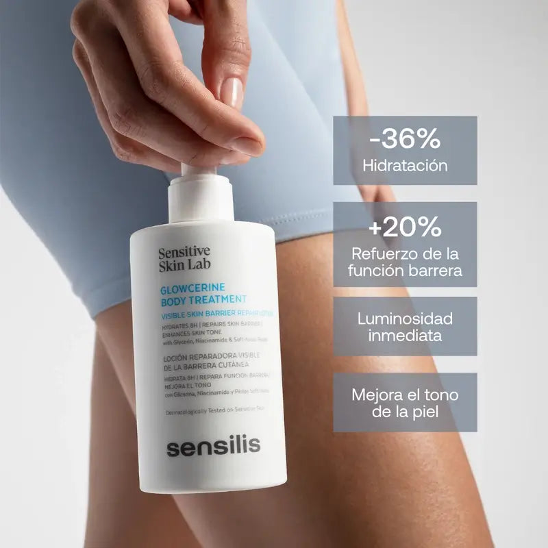Sensilis Corporal Glowcerine Body Treatment, 200 ml 