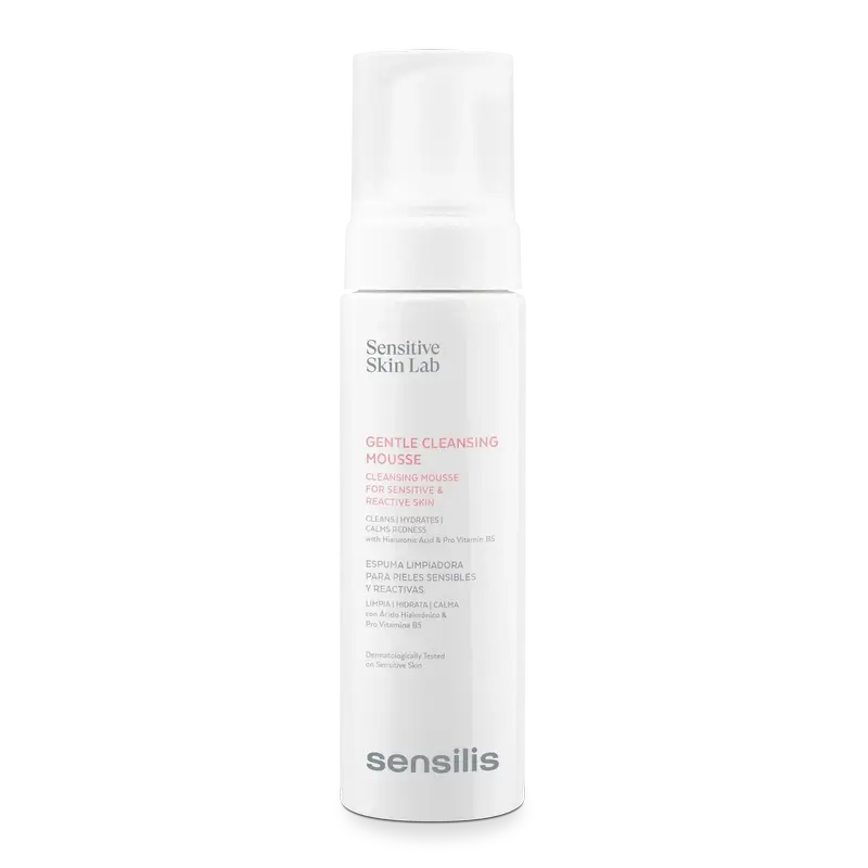 Sensilis Gentle Cleansing Mousse herkälle ja reaktiiviselle iholle 200 ml