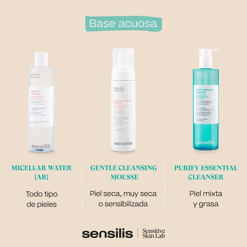 Sensilis Gentle Cleansing Mousse herkälle ja reaktiiviselle iholle 200 ml