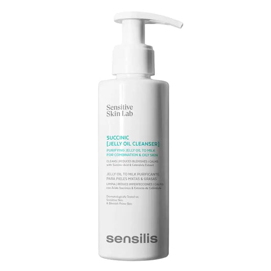Sensilis Succinic -kasvojen puhdistusöljy [Cleansing Oil] 150 ml