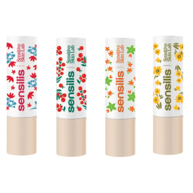 Sensilis Hydraction Moisturising Lip Balm – Floral Edition, 4 g