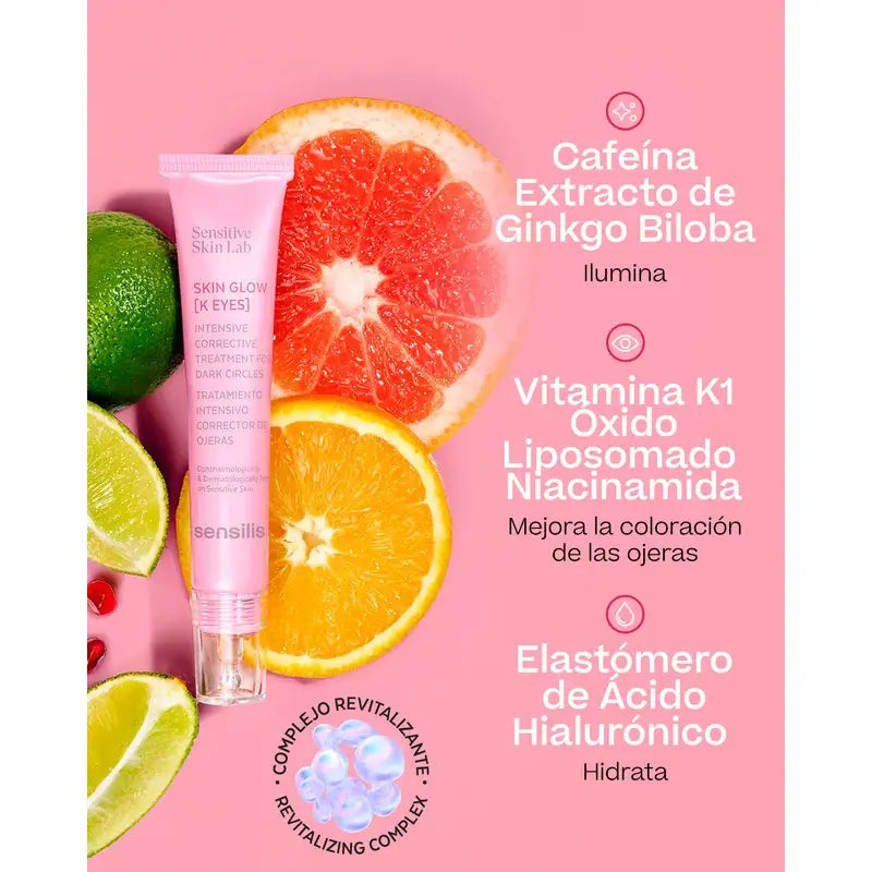 Sensilis K Eyes Skin Glow silmänympärysvoide 15 ml