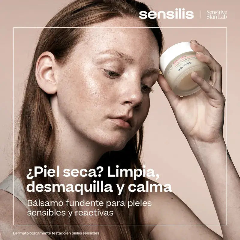 Sensilis Calm In Balm -puhdistusbalsami herkälle ja reaktiiviselle iholle 50 ml