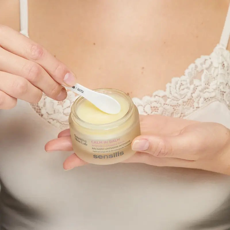 Sensilis Calm In Balm -puhdistusbalsami herkälle ja reaktiiviselle iholle 50 ml