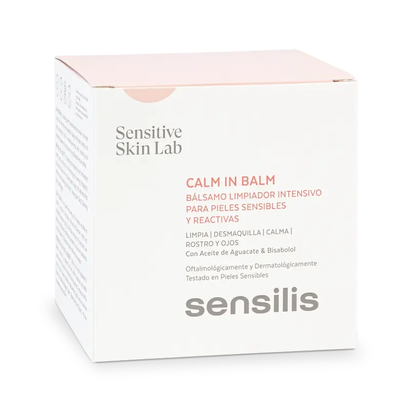 Sensilis Calm In Balm -puhdistusbalsami herkälle ja reaktiiviselle iholle 50 ml