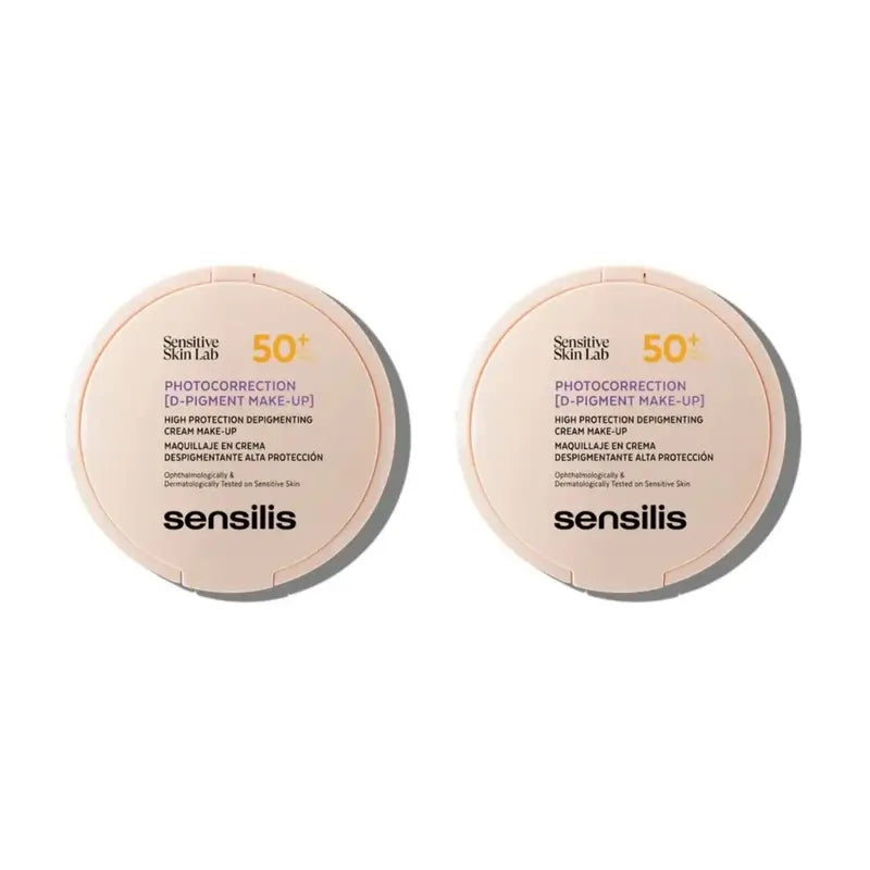 Sensilis Photocorrection Dpigment Makeup SPF50+ 01, 2 x 50 ml 