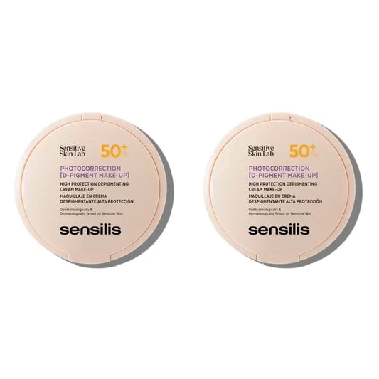 Sensilis Photocorrection Dpigment Makeup SPF50+ 02, 2 x 50 ml 