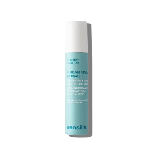 Sensilis Pure Age Perfection [Retinal] tiivistää ja tasoittaa rasvaisen ihon, 50 ml