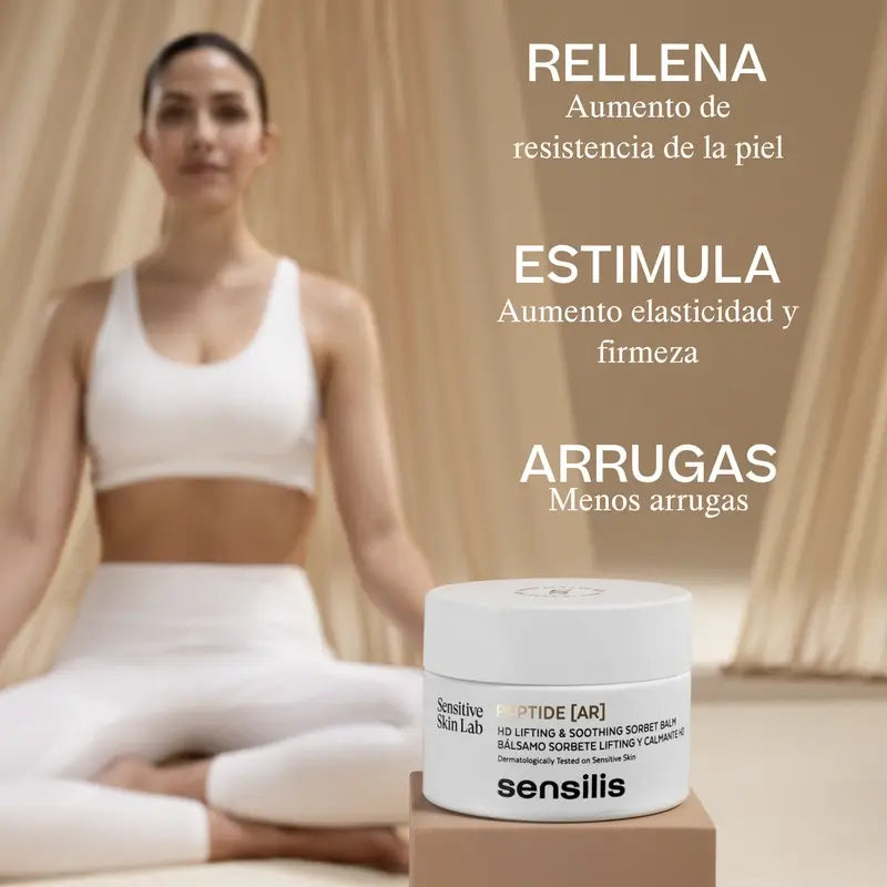 Sensilis Sensilis Peptide [Ar] Sorbet-voide, kiinteyttävä vaikutus, normaali ja sekaiho, 50 ml
