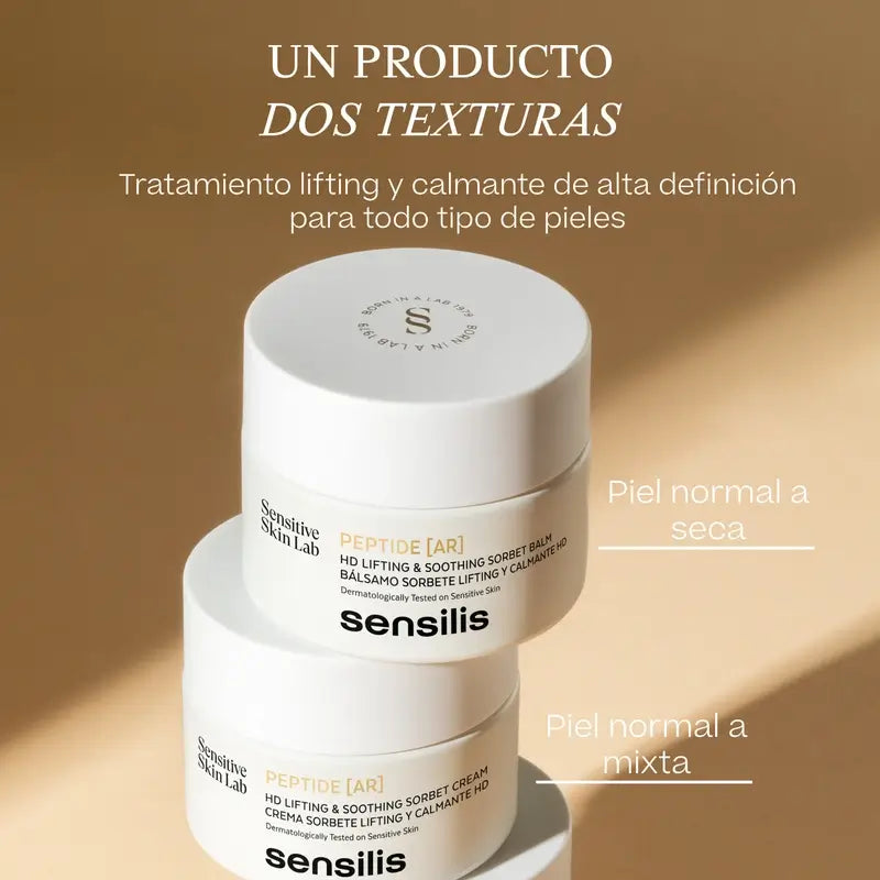 Sensilis Sensilis Peptide [Ar] Sorbet-voide, kiinteyttävä vaikutus, normaali ja sekaiho, 50 ml