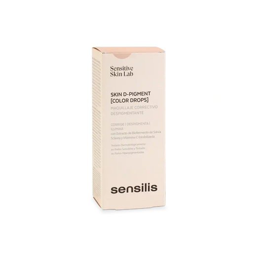 Sensilis Skin D-Pigment Pigmenttiväriä vaalentava peitevoide, sävy Beige Rose, 30 ml