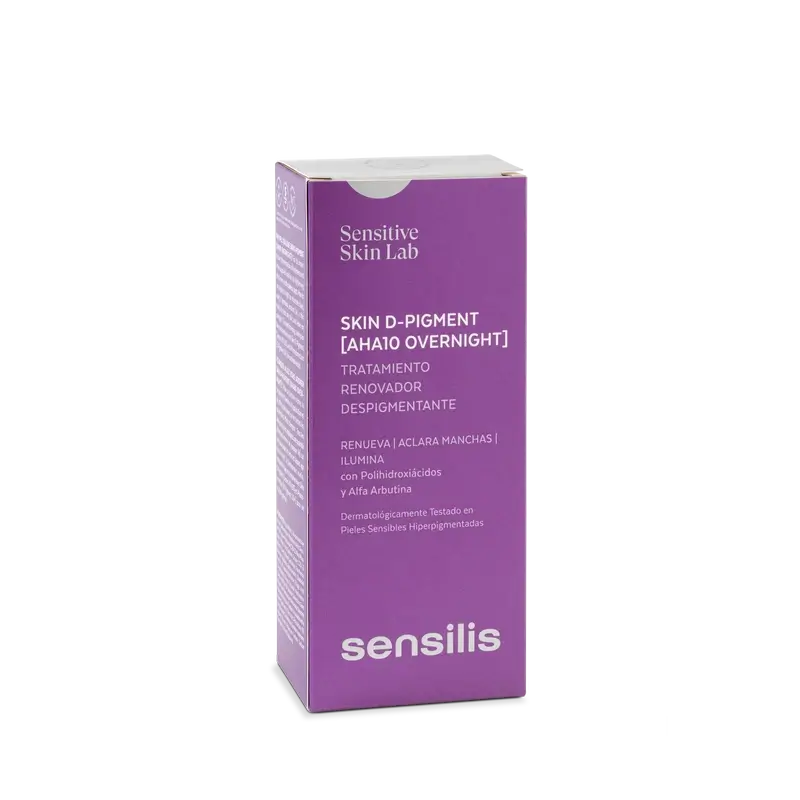 Sensilis Skin Dpigment Aha10 Overnight, 30 ml