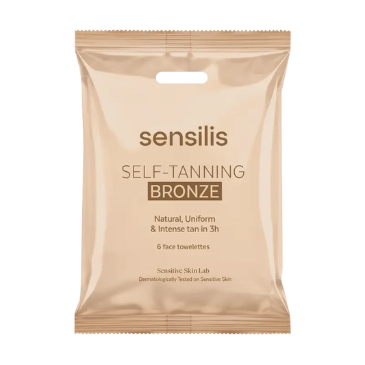Sensilis Solares Self Tanning -pyyhkeet – Dark, 6 kpl 