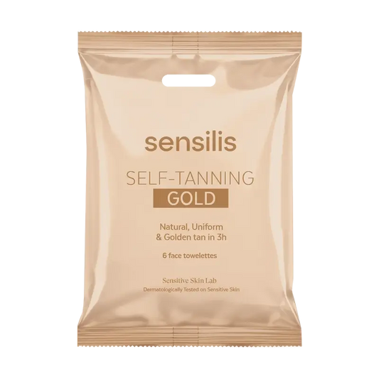 Sensilis Solares itseruskettavat pyyhkeet – Gold, 6 kpl 