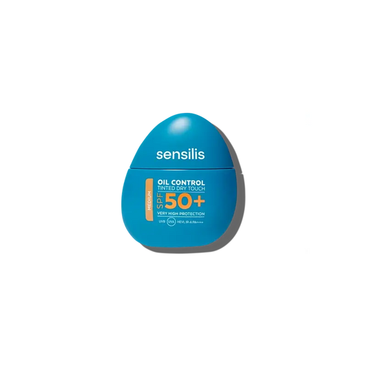 Sensilis Aurinkovoide Sun Waterfluid Oil Control SPF50+ Väri Medium, 40 ml 