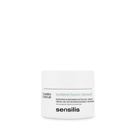 Sensilis Supreme Detox-yövoide, uudistava ja korjaava, 50 ml