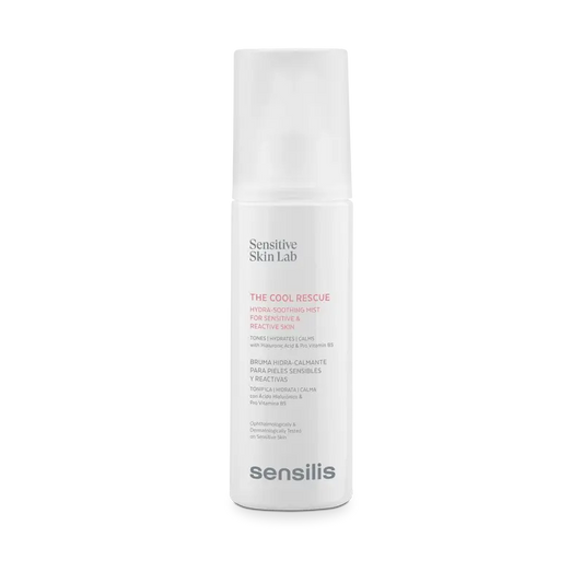 Sensilis The Cool Rescue -kosteuttava ja rauhoittava sumute herkälle ja reaktiiviselle iholle 200 ml