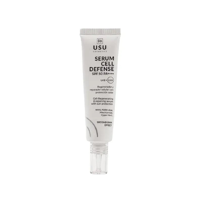 Serum Cell Defense SPF 50 ++++ Toinen iho -vaikutus