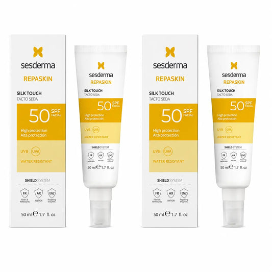 Sesderma Repaskin Tacto Seda SPF50 50 ml, 2 kpl:n pakkaus