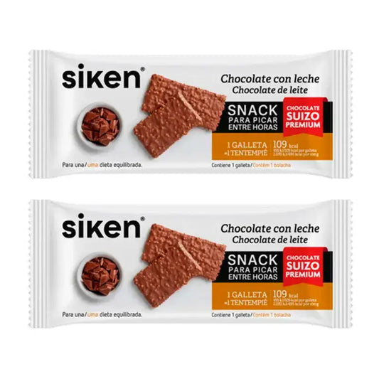 Siken Snack -maitokeksit, 2 x 22 g:n pakkaus