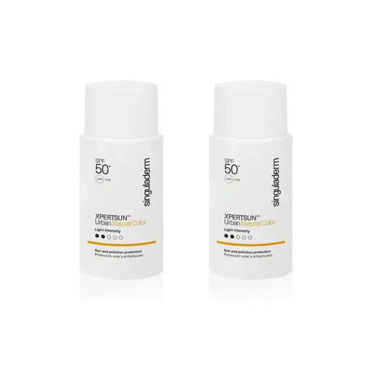 Singuladerm Xpertsun SPF50+ Urban Natural Color Light Intensity, 2 kpl 