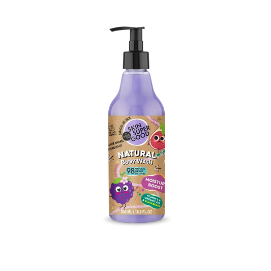 Skin Super Good Moisture Boost -luonnollinen suihkugeeli, 500 ml