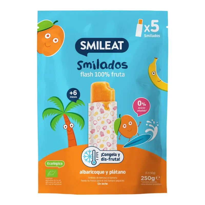 Smileat Smilado Aprikoosi-banaani (luomua) 50 g
