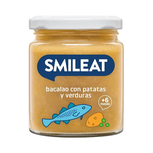 Smileat Codfish and Potatoes with Vegetables , 230 grams