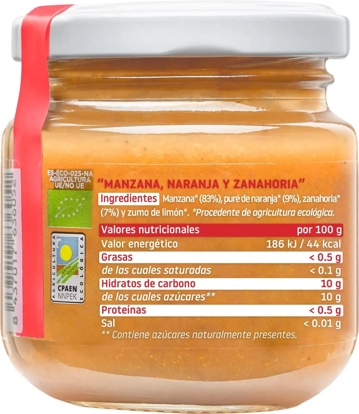 Smileat Kolmen hedelmän purkki, 130 g