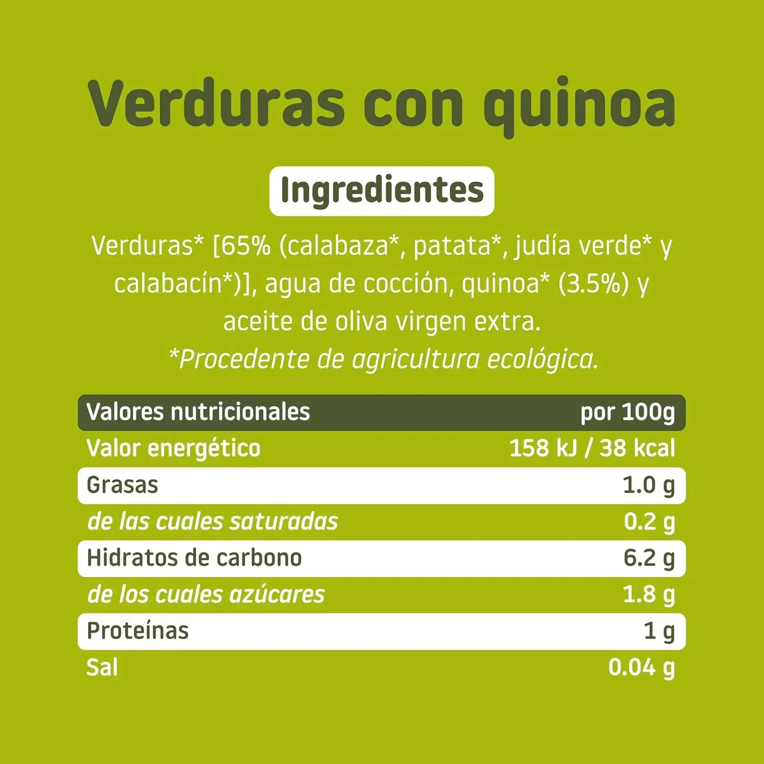 Smileat Luomuvihannekset ja quinoa -purkki, 230 g