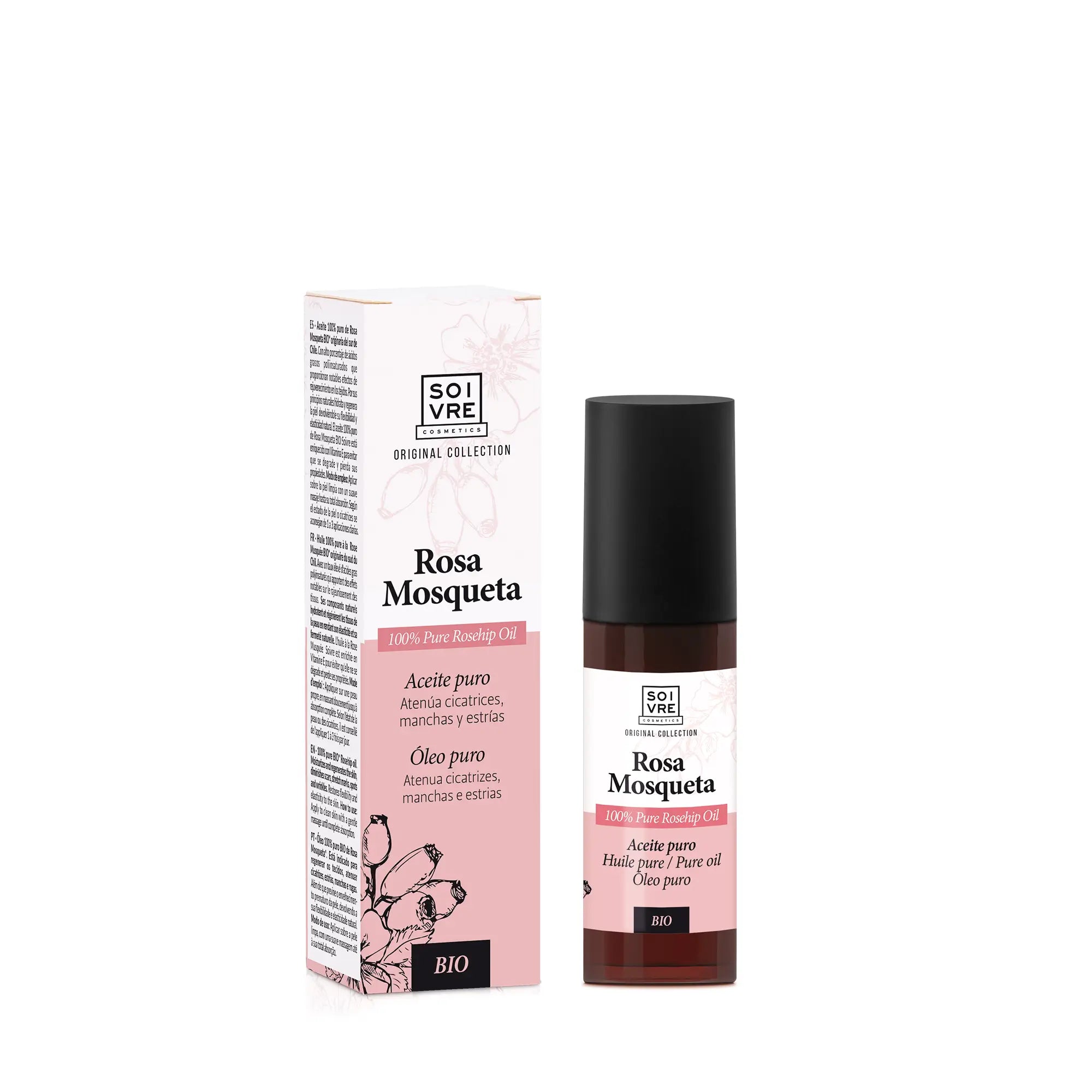 Soivre Luomu-ruusunmarjaöljy, Airless-pullo, 30 ml