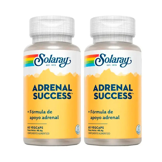 Solaray Adrenal Success -ravintolisäpakkaus, 2 x 60 kapselia