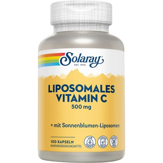 Solaray Liposomaalinen C-vitamiini, 100 vegaanista kapselia